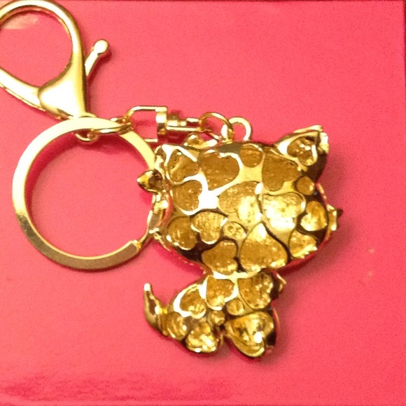 🔥 SOLD 🔥ello Charming Kitty Bag Charm,Key Chain - Picture 3 of 3